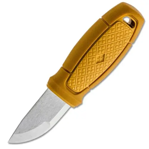 Mora FT01781 Cuchillo a Lama Fissa,Unisex - Adulto, Amarillo, un tamaño