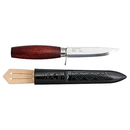 Morakniv Classic No. 2F - Cuchillo Tradicional con Guarda de Seguridad y Funda