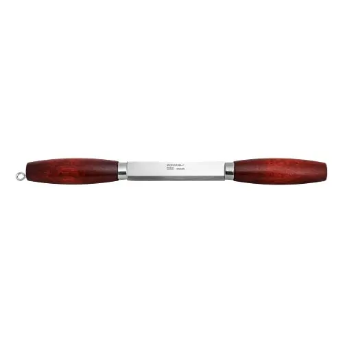 Morakniv Classic Wood Splitting Knife - Cuchillo Sueco para Partir Leña con Mango de Abedul Rojo