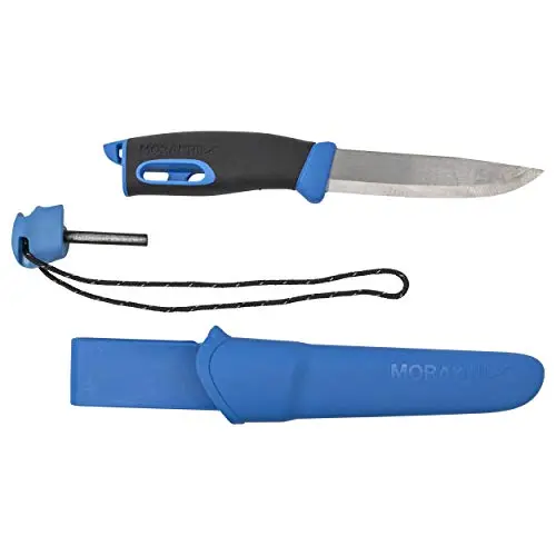 Morakniv Companion Spark, Reloj Unisex Adulto, Azul (Blue), Lame 104mm