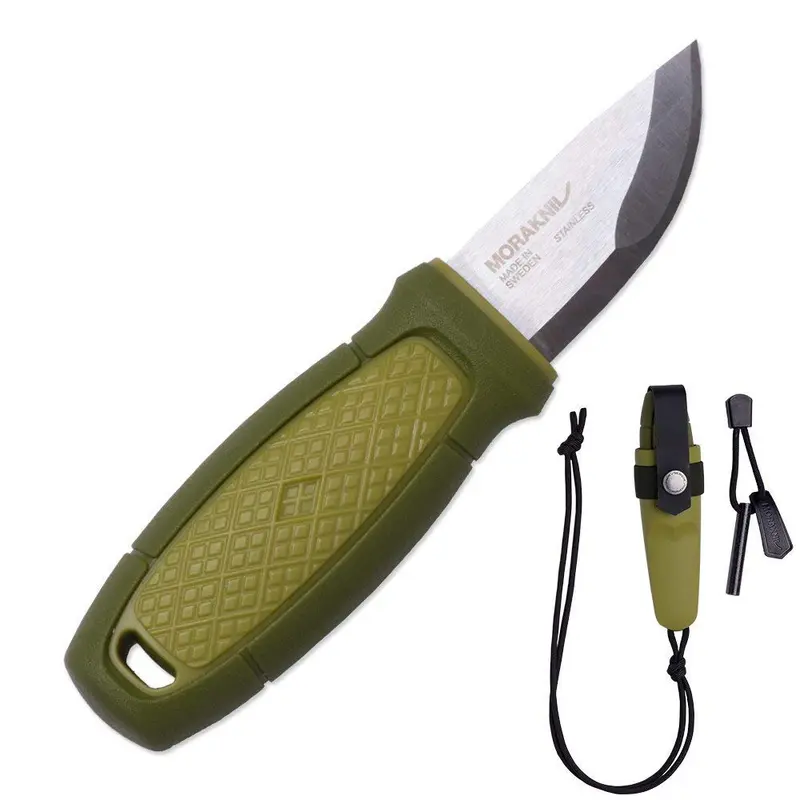 Morakniv Cuchillo Eldris Neck - Acero Inoxidable Verde