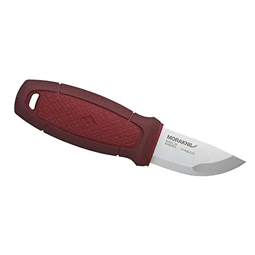 Morakniv Eldris Neck Knife Cuchillo de Supervivencia Acero Inoxidable Rojo