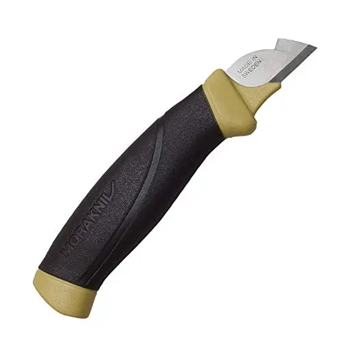 Morakniv Electrician - Cuchillo Profesional para Electricistas Acero Inoxidable Negro