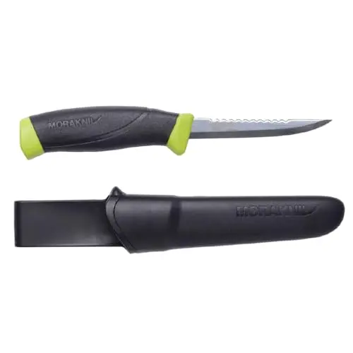 Morakniv Fishing Comfort Scaler 098 - Cuchillo Descamador de Acero Inoxidable Negro