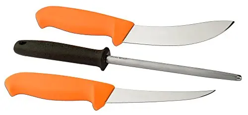 Morakniv Mora FT13860 Cuchillo Hoja Fija Naranja - Cuchillo Bushcraft para Camping y Aire Libre