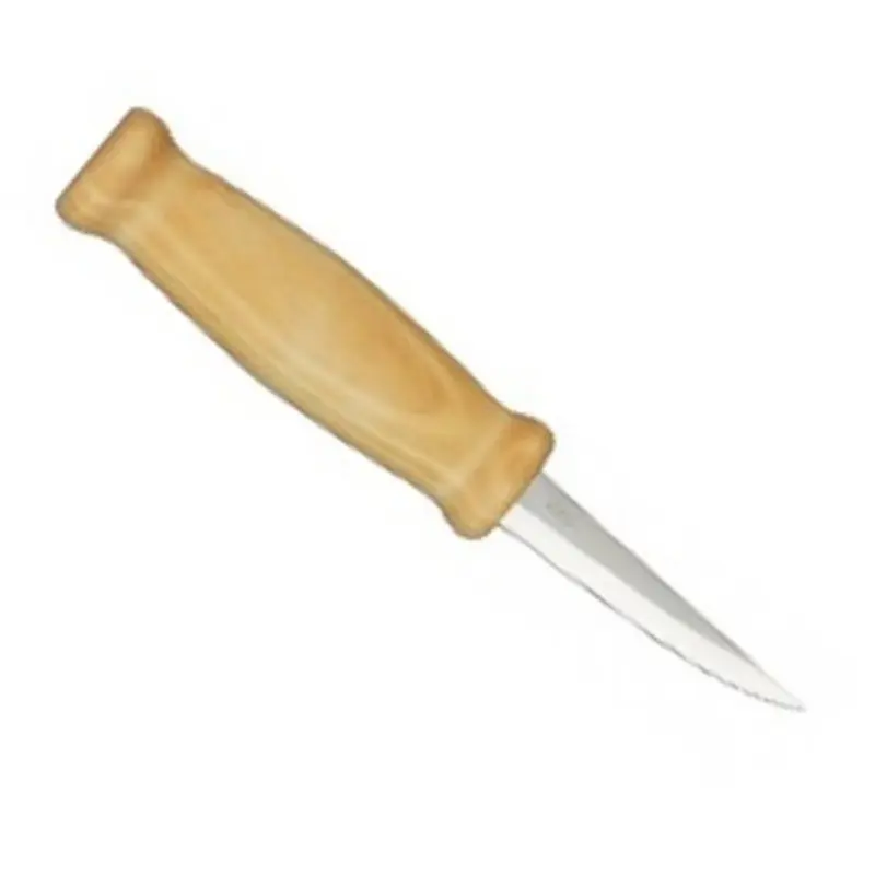 Morakniv Woodcarving 105 - Cuchillo de Tallado en Madera con Mango de Abedul