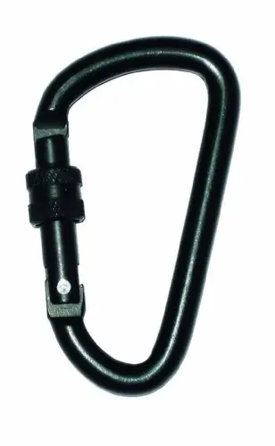 Mosquetón Highlander Basilisk 6mm con Rosca - Paquete de 2