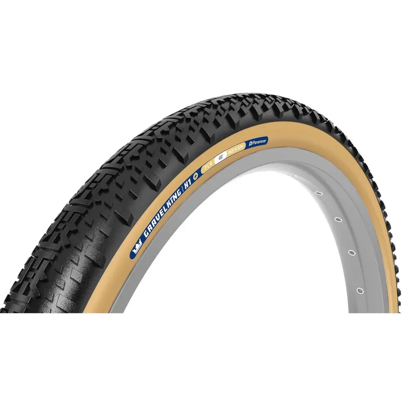 Neumático Panaracer Gravelking X1 TLR Black/Brown