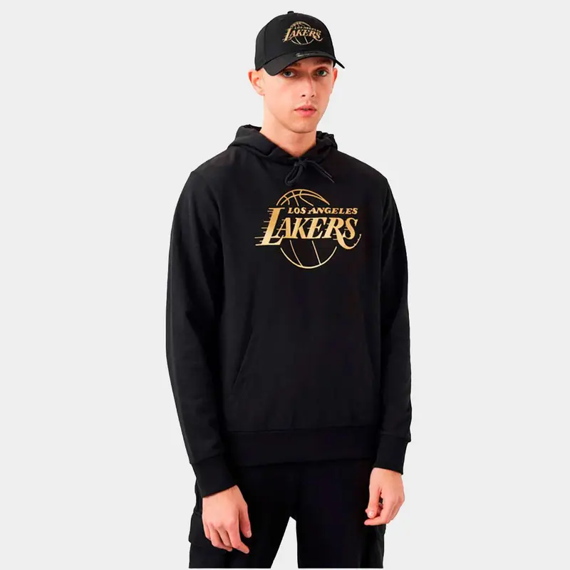 New Era Nba Foil Print Hoody