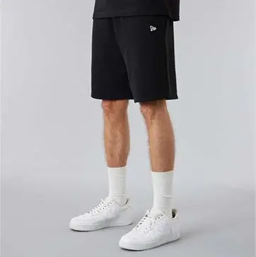 New Era Shorts Black Essential