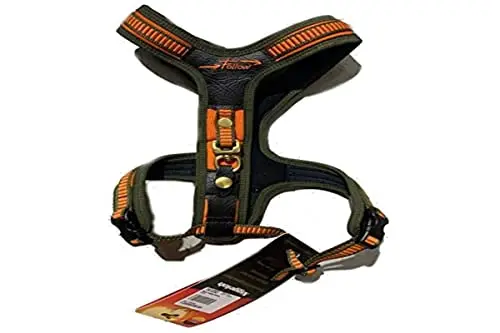 NIGGELOH Arnés para Perros de Rastro 'Follow', Naranja, Talla XS