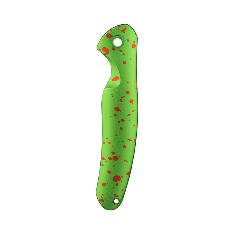 OKNIFE Mango Drever Verde Zombie - Mango Ergonómico para Cuchillo Táctico