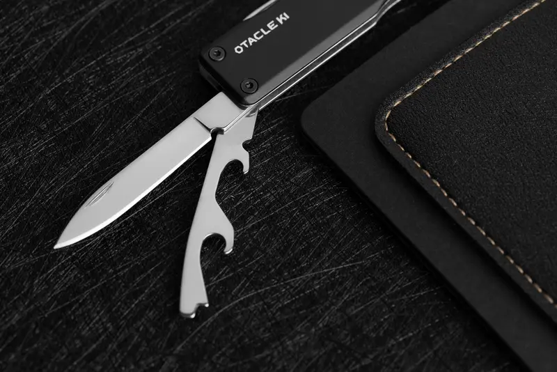 OKNIFE OTACLE K1 Multifunción 7 en 1 - Herramienta Táctica Compacta