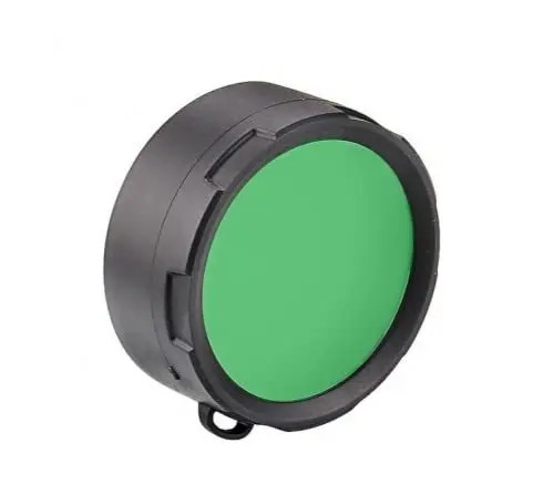OLIGHT Filtro Verde Warrior-X Turbo 58mm - Filtro Táctico para Linterna