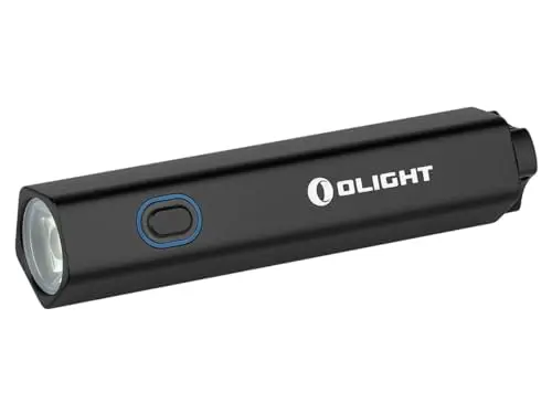 OLIGHT Linterna bolsillo EDC Diffuse, 700 lm, alcance 80 m, autonomía 180 h (Negro)