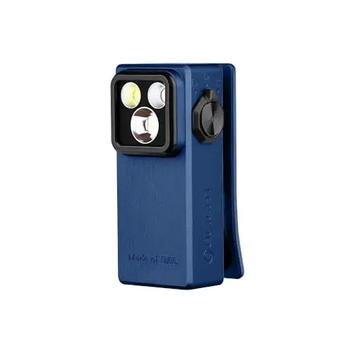 OLIGHT Oclip Ultra, Linterna EDC 530 Lúmenes, 3 Modos de Luz