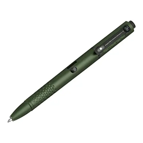 OLIGHT O'Pen Glow Linterna de Bolígrafo LED de 120 Lúmenes con Luz Verde, Linterna Recargable EDC para Escribir, Trabajar, Aventuras, Negocios Profesionales (OD Verde)