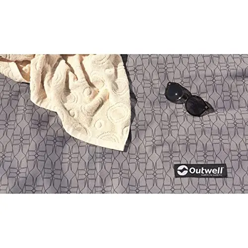 Outwell Alfombrilla Flat Woven para Wood Lake 6ATC, Adultos Unisex, Gris, Talla única