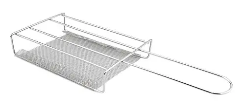 Oztrail - Tostadora de Acero Inoxidable para Camping OCK-TSS-D Stainless Steel Toaster Grill, tostadora de Camping, tostadora Soporte Unico