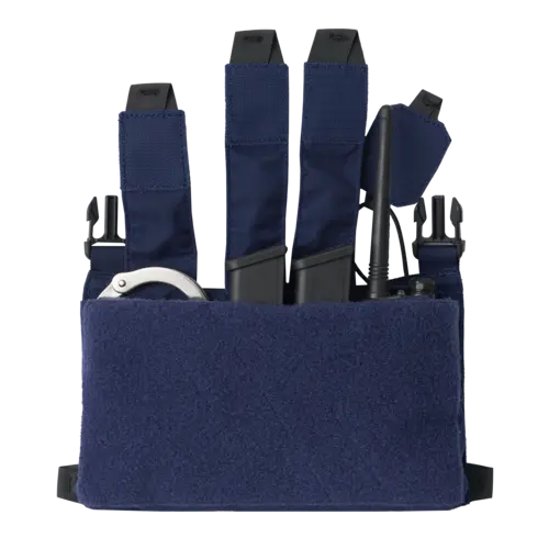 Panel Frontal Guardian Kangaroo Flap Helikon-Tex Negro - Sistema MOLLE Táctico Ultraligero
