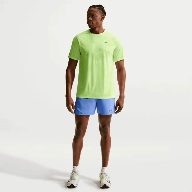 Pantalón Corto Nike Miler De Running DrI-Fit De 13 cm Con Malla Interior - Hombre