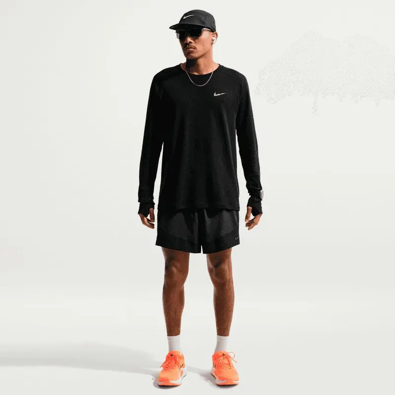 Pantalón Corto Nike Stride Plus De Running DrI-Fit Con Malla Interior - Hombre