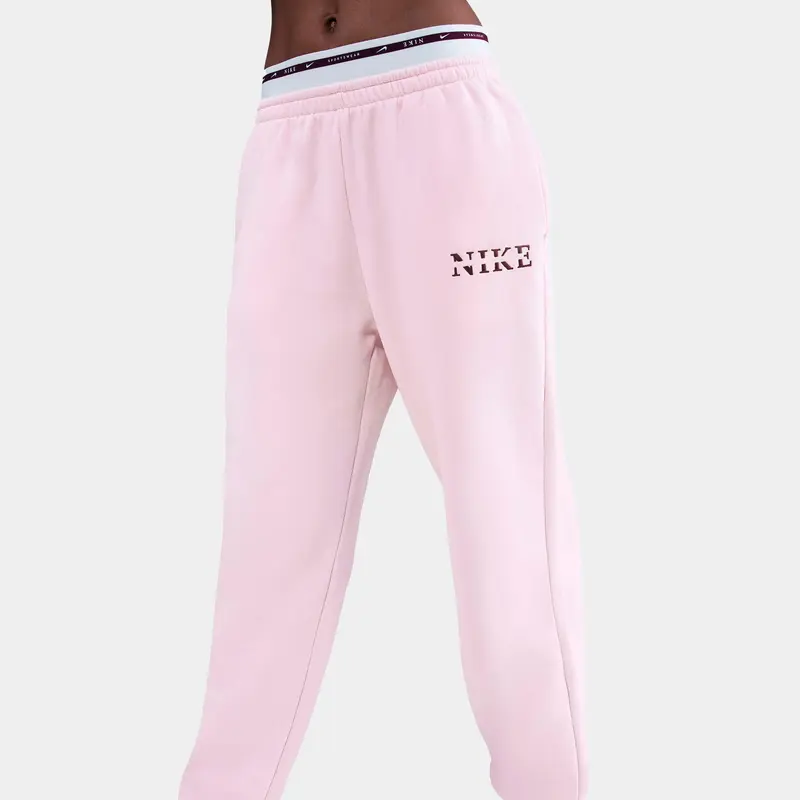 Pantalón De Chándal Nike Sportswear Phoenix Fleece De Talle Alto - Mujer