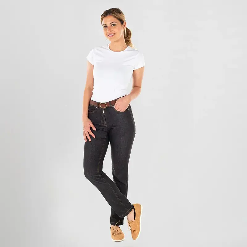 PANTALON MUJER VAQUERO TALLE MEDIO