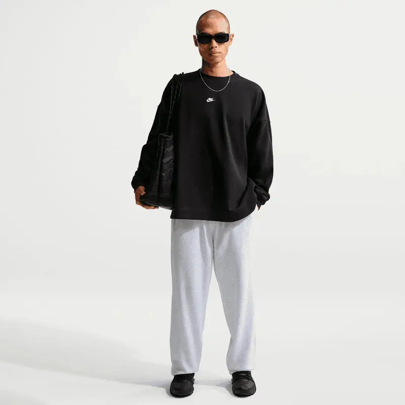 Pantalón Nike Club De Tejido French Terry Con Dobladillo Abierto - Hombre