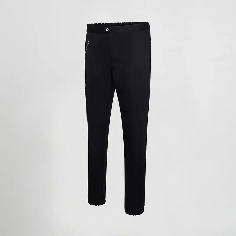 PANTALON UNISEX CREMALLERA SATEN ALGODON