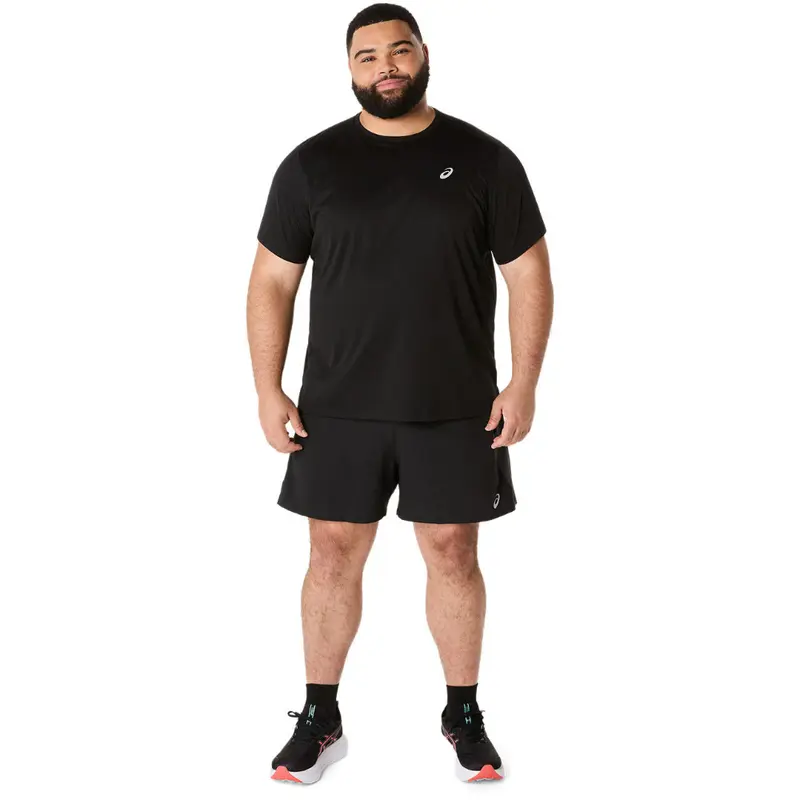 Pantalones cortos running Asics ROAD 5IN Negro
