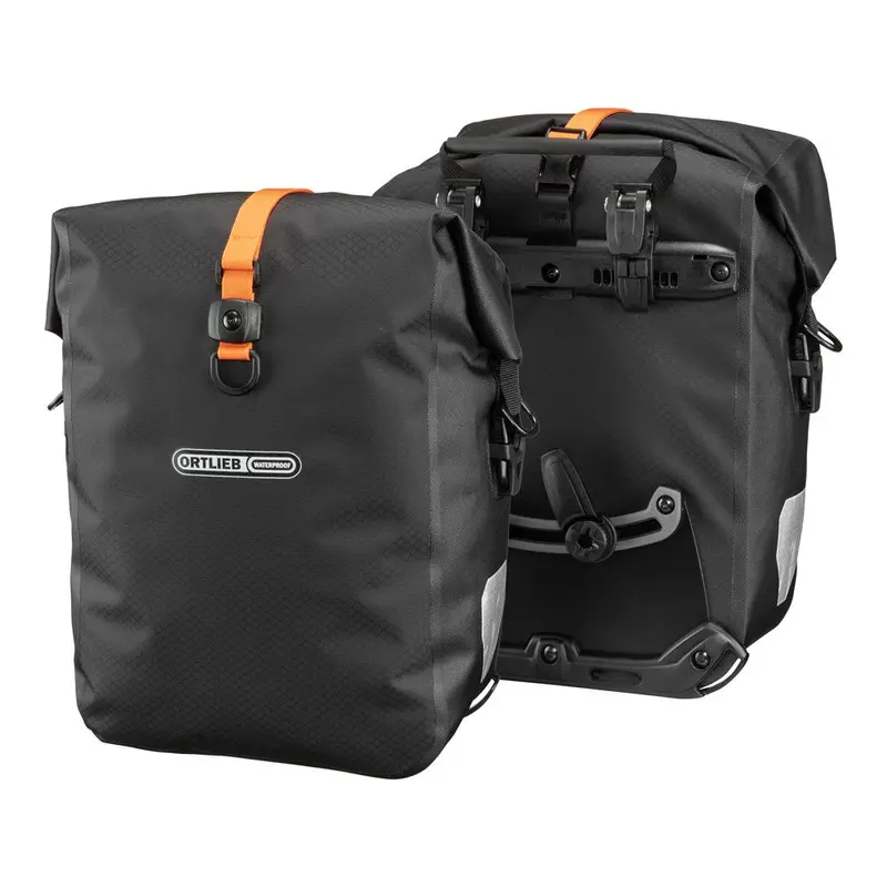 Par de Alforjas Ortlieb Gravel-Pack Black Matt 29L