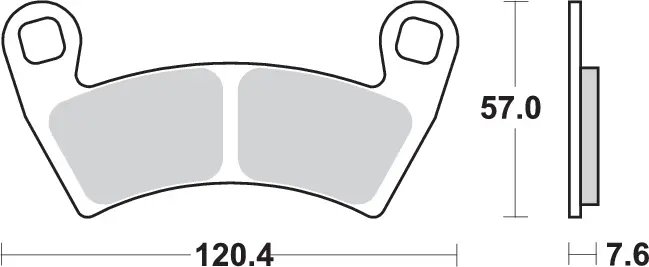PASTILLA FRENO SBS EVO SINTER 897PSI