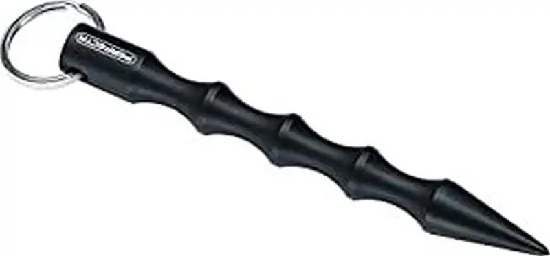 Perfecta Kubotan KB II Ondulado Negro - Herramienta de Defensa Personal Táctica