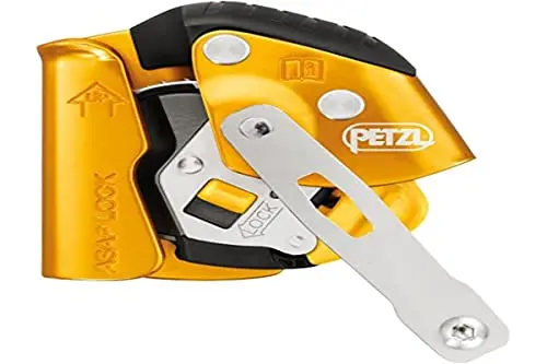 Petzl ASAP Lock - Dispositivo Anticaída Móvil para Escalada y Trabajos en Altura