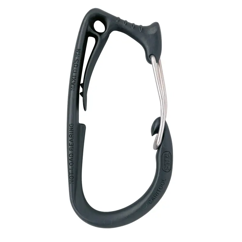 Petzl Caritool - Portaherramientas para arnés Unisex Negro