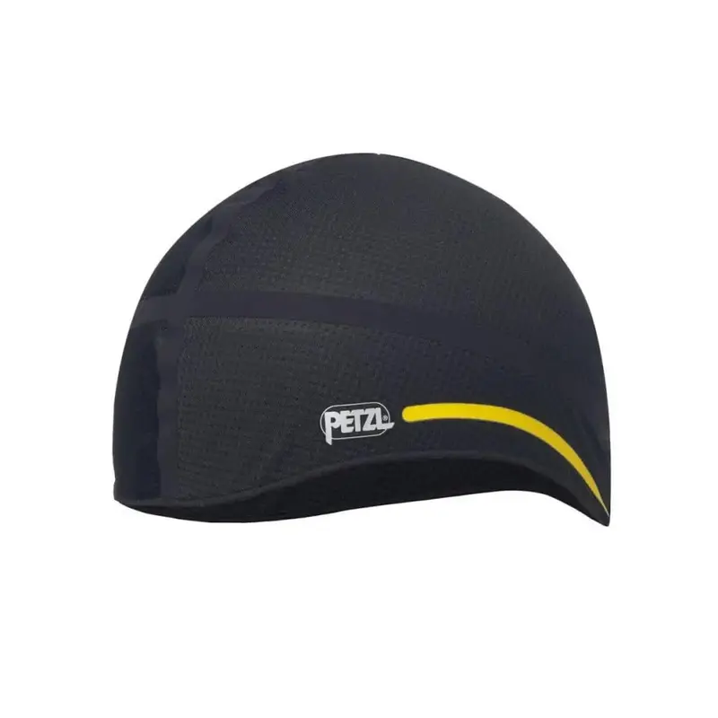 Petzl Casco Hat Liner 2, Negro/Amarillo, L/XL