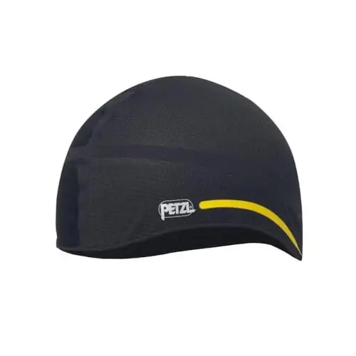 PETZL Hat Liner 1 Casco Unisex Adulto Negro/Amarillo
