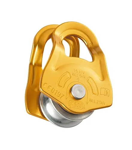 Petzl Mobile Polea Ultracompacta - Aluminio