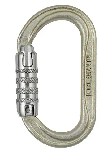 Petzl Oxan Triact-Lock Mosquetón Ovalado de Alta Resistencia