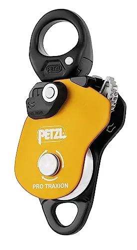 Petzl PRO TRAXION Polea Bloqueadora de Alta Eficiencia
