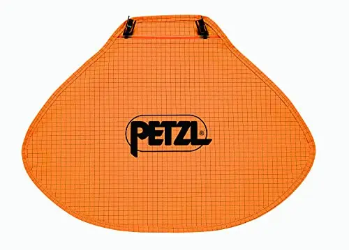 Petzl Protector de Cuello para Cascos Vertex y Capa - Accesorio Escalada Naranja
