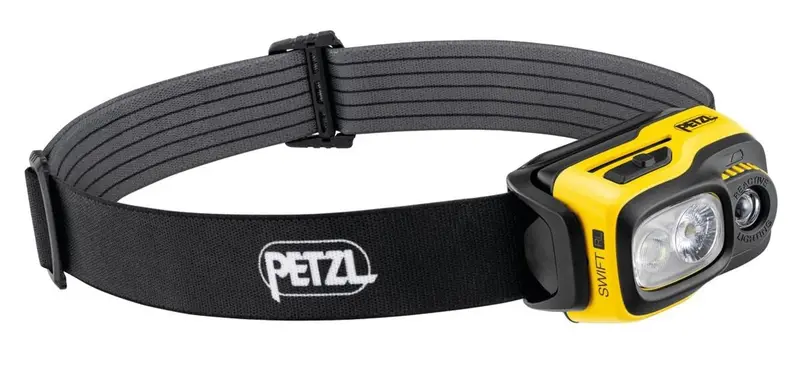 PETZL SWIFT RL Pro - Linterna Frontal Profesional 1100 Lúmenes con Tecnología REACTIVE LIGHTING