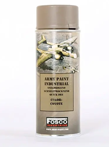 Pintura en aerosol militar Fosco (400 ml, Coyote)
