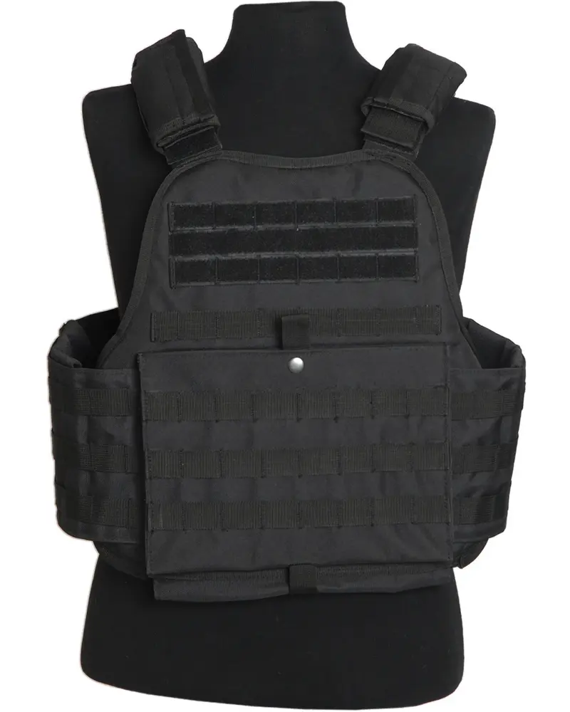 PLATE CARRIER WESTE SCHWARZ