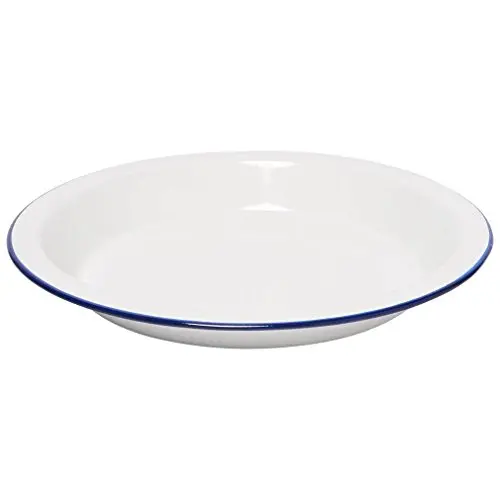 Plato Hondo de Esmalte Highlander 22cm - Vajilla Camping Resistente