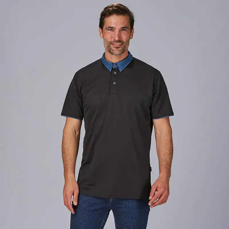 POLO HOMBRE CUELLO CAMISERO TEJANO "RED LINE"