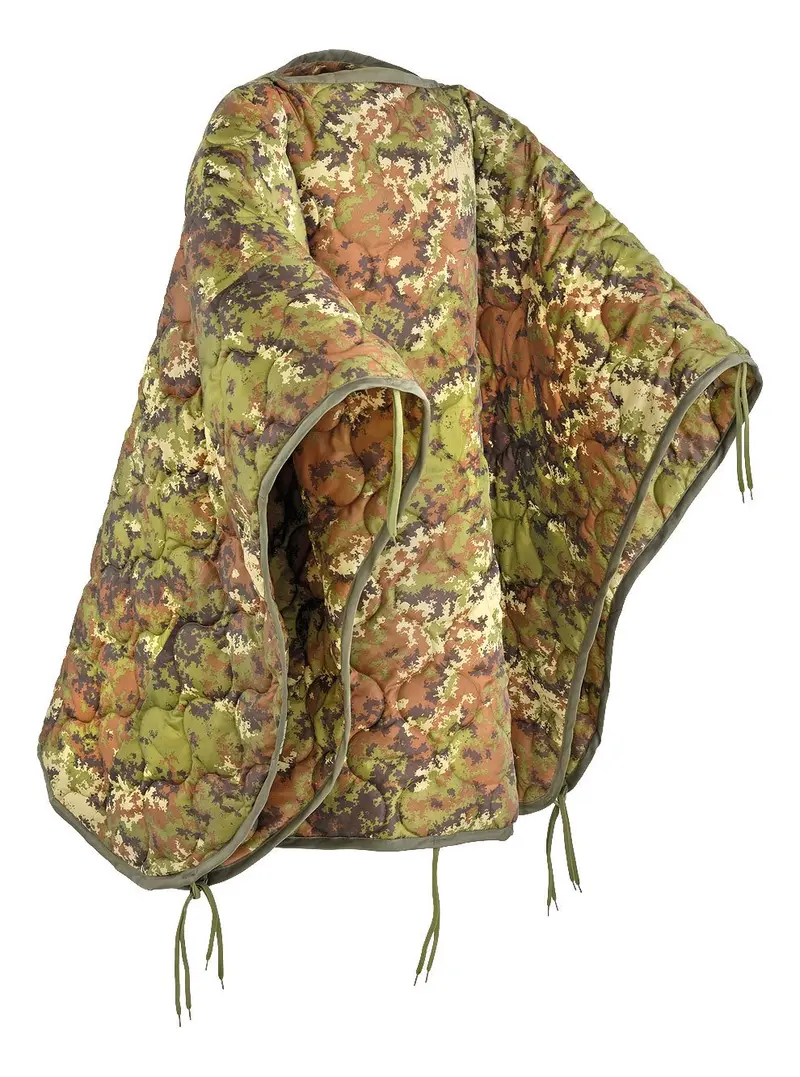 Poncho Liner Cut VEGETATO ITALIANO - Forro Militar Camuflaje Woodland