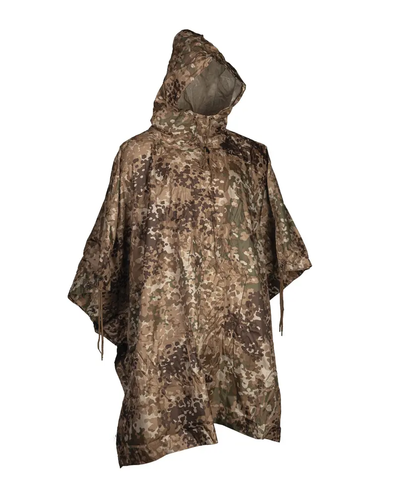 Poncho Mil-Tec R/S Arid Fleck - Multifuncional Camuflaje Árido