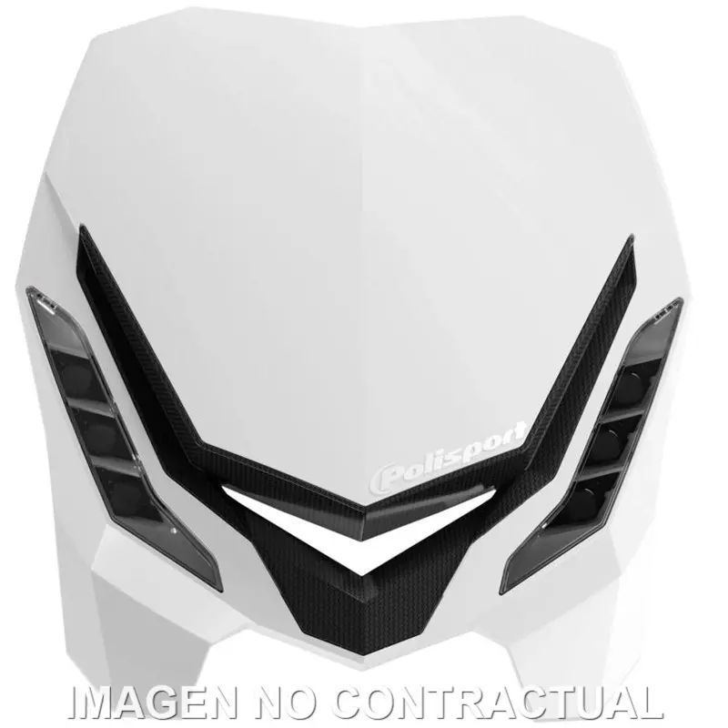 PORTAFARO POLISPORT E-BLAZE - LED BLANCO